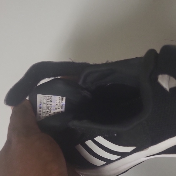 Addidas FortaRun EL K for kids in Black and white color size US 11K - Picture 15 of 16